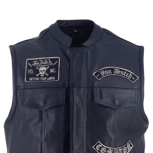 Von Dutch Apache Leather Noir