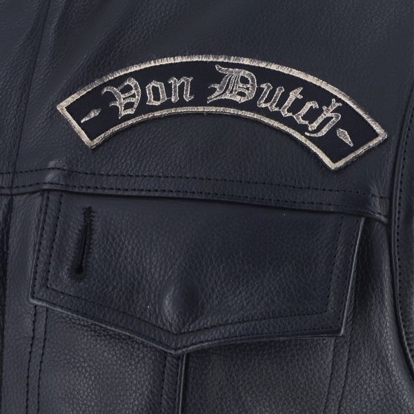 Von Dutch Apache Leather Noir