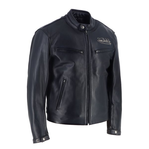 Von Dutch Basic Leather Rag Noir