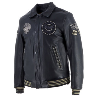 Von Dutch Brooklyn Leather Wash Black