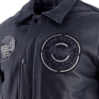 Von Dutch Brooklyn Leather Wash Black
