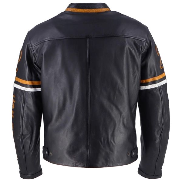Von Dutch California Leather Black Gold White