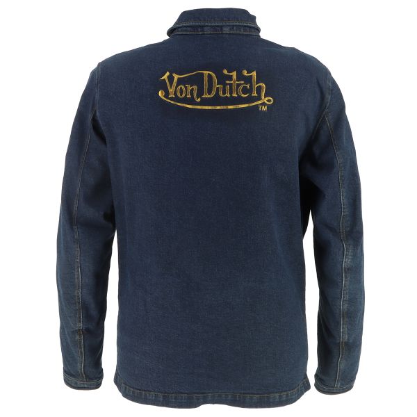 Von Dutch Captain Denim Bleu Dirty