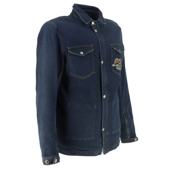 Von Dutch Captain Denim Bleu Dirty