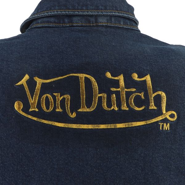 Von Dutch Captain Denim Bleu Dirty