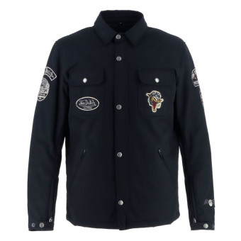 Blouson Moto Von Dutch Distroy Black