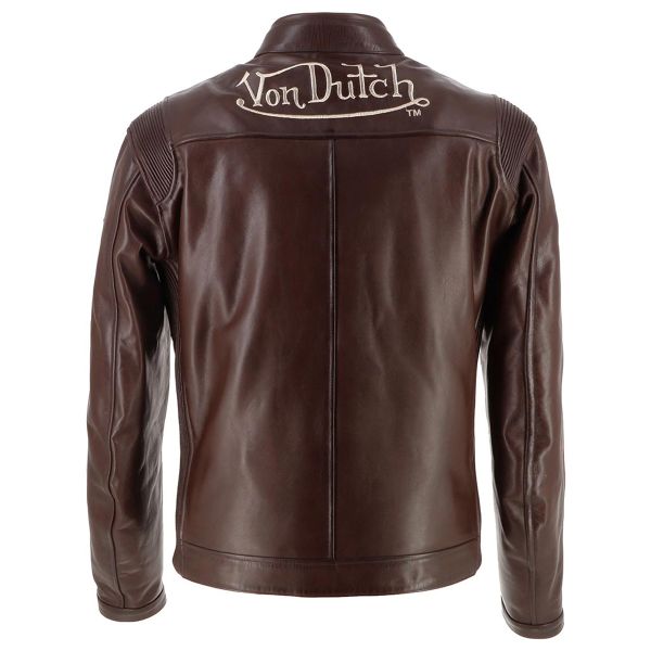 Von Dutch Fast Leather Brown Beige Orange