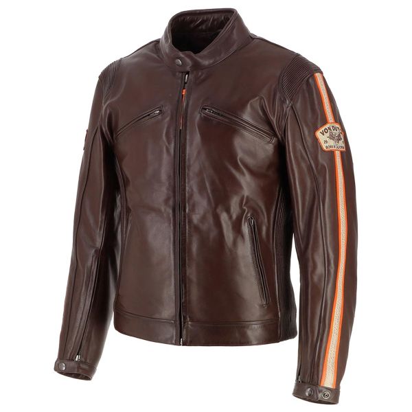 Von Dutch Fast Leather Brown Beige Orange