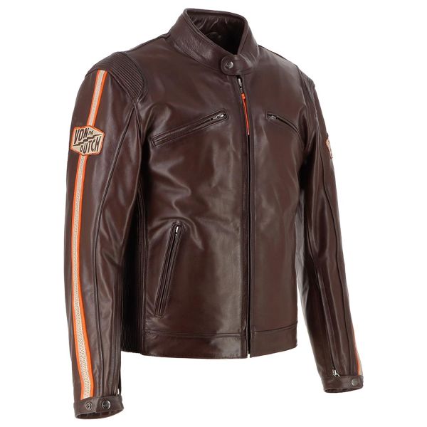 Von Dutch Fast Leather Brown Beige Orange