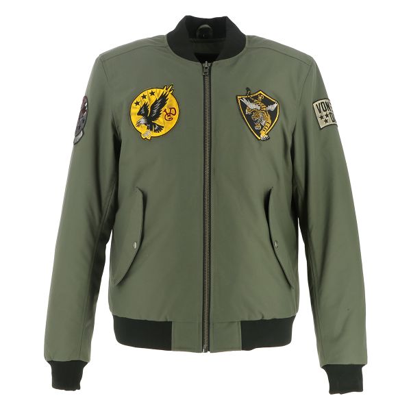 Veste Moto Von Dutch Fight Technique Kaki