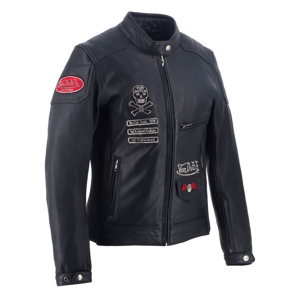 Von Dutch Pretty Leather Soft Noir