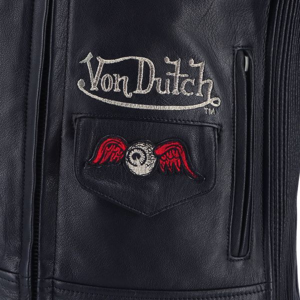 Von Dutch Pretty Leather Soft Noir