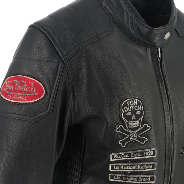 Von Dutch Pretty Leather Soft Noir