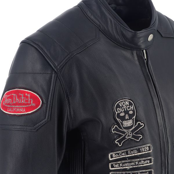 Von Dutch Pretty Leather Soft Noir