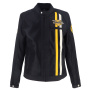 Blouson Moto Von Dutch Speed Racer Air T-Mesh Noir Blanc Jaune
