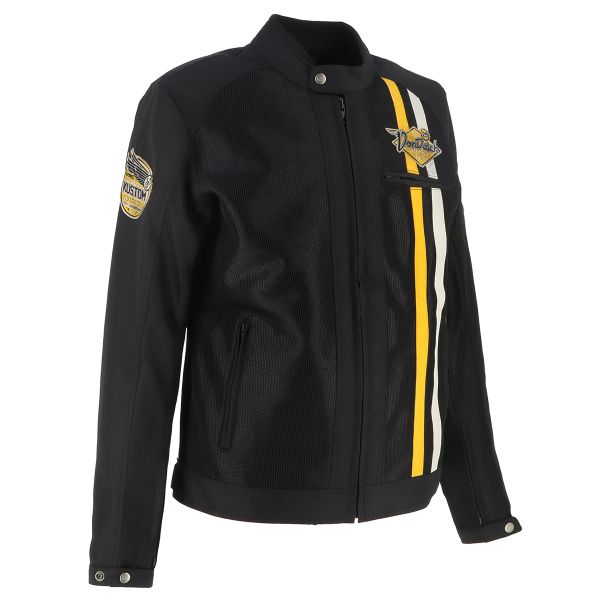 Von Dutch Speed Racer Air T-Mesh Noir Blanc Jaune