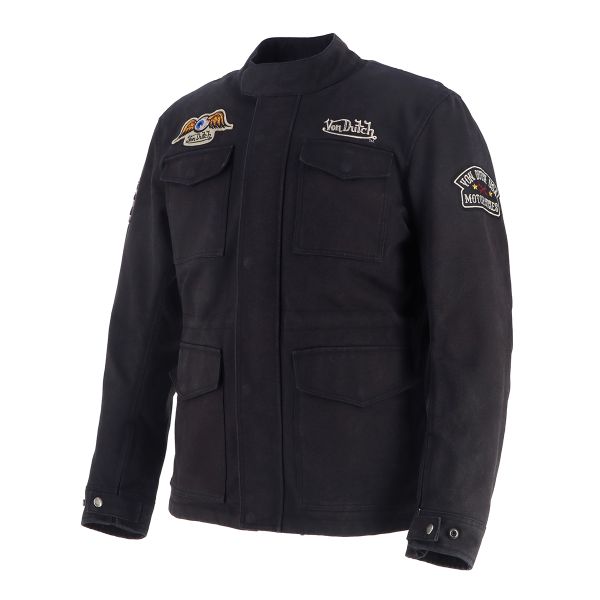 Von Dutch Warrior Canvas Noir