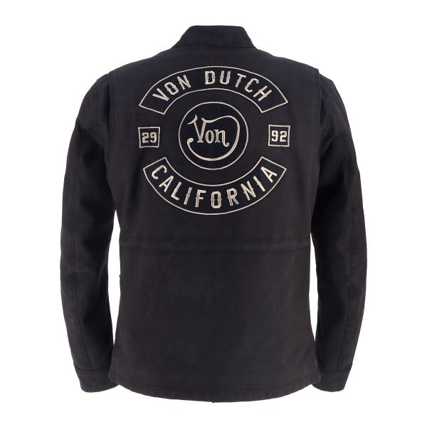 Von Dutch Warrior Canvas Noir