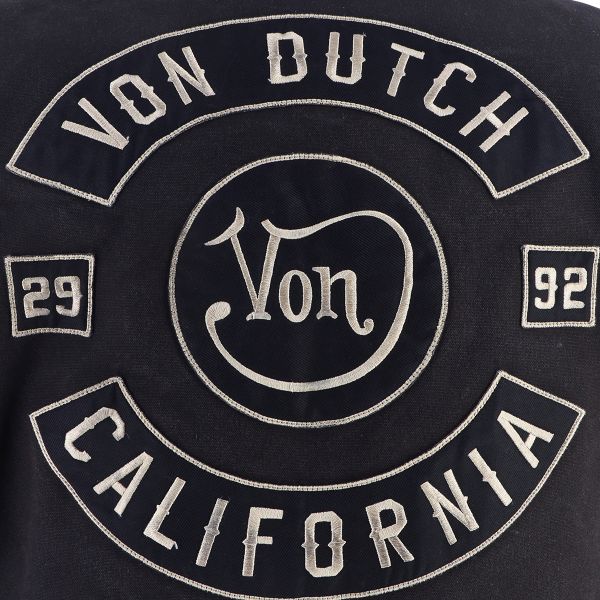 Von Dutch Warrior Canvas Noir