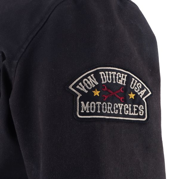 Von Dutch Warrior Canvas Noir