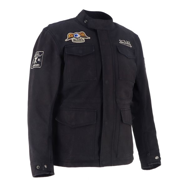 Von Dutch Warrior Canvas Noir