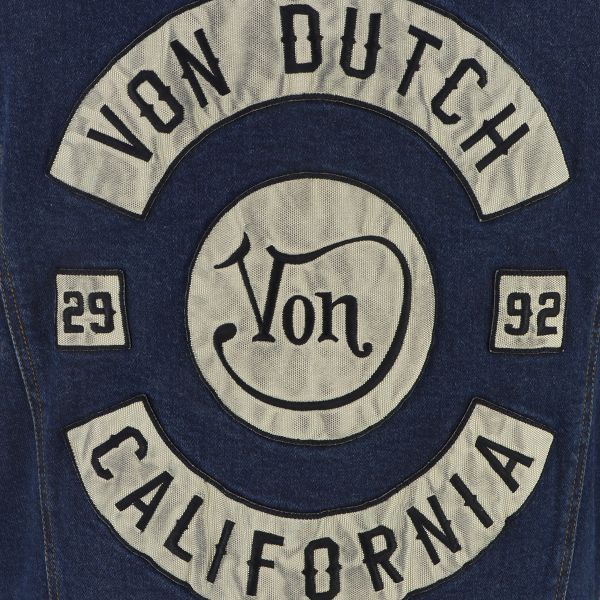 Von Dutch Westy Denim Bleu Dirty