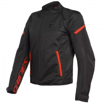 Blouson Moto Dainese Bora Air Black Fluo Red
