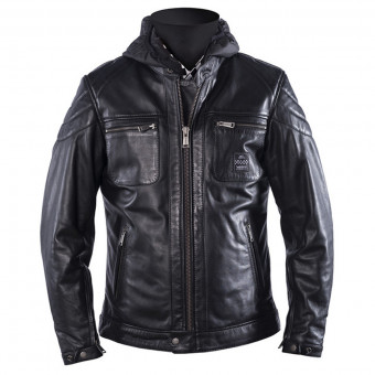 Blouson Moto Helstons Bristol Rag Noir Blouson Moto Helstons Bristol Rag Noir