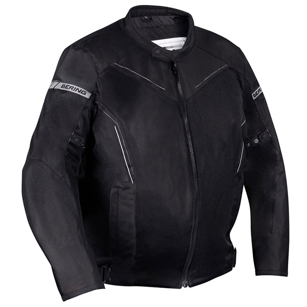 Blouson Moto Bering Cancun King Size Noir Gris