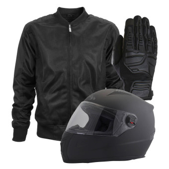 Blouson Moto Stormer Pack Equipement Permis Moto Eco 8