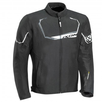 Blouson Moto Ixon Challenge Black White