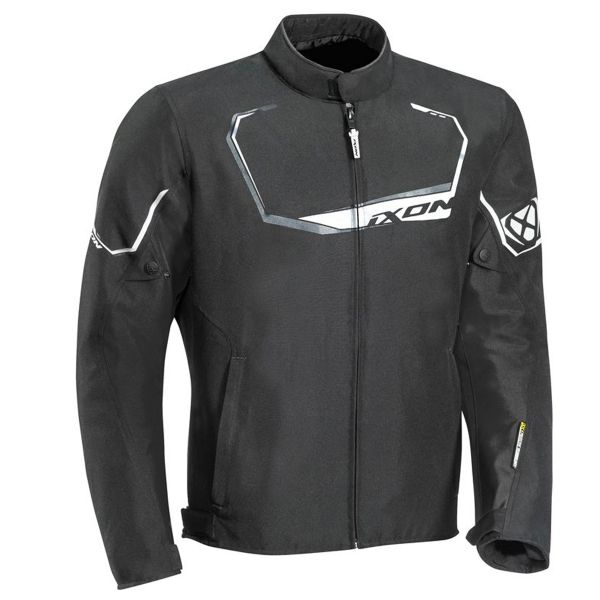 Blouson Moto Ixon Challenge Black White Blouson Moto Ixon Challenge Black White