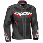 Blouson Moto Ixon Draco Black White Red
