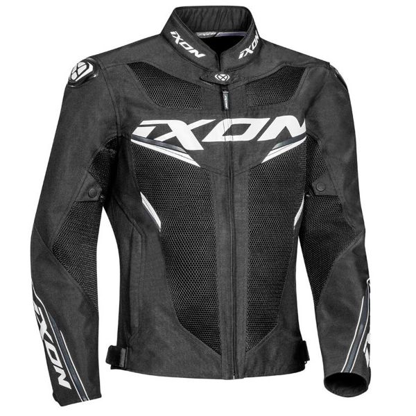 Blouson Moto Ixon Draco Black White Blouson Moto Ixon Draco Black White