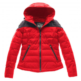 Blouson Moto Blauer Easy Winter 2.0 Woman Red Blue Blouson Moto Blauer Easy Winter 2.0 Woman Red Blue