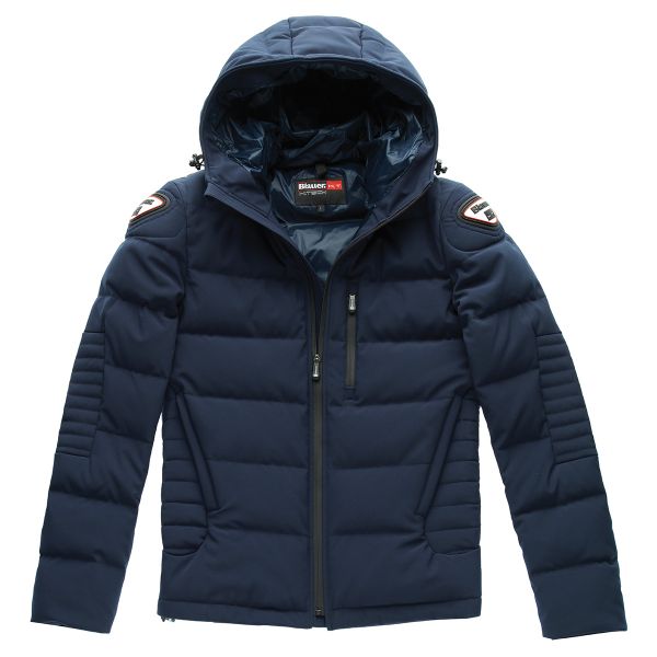 Veste Moto Blauer Easy Winter Man Bleu Navy