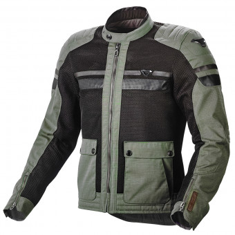 Blouson Moto Macna Fluent Military Green