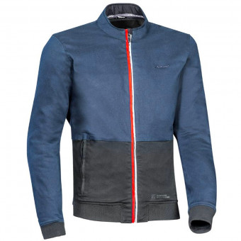 Blouson Moto Ixon Fulham Navy Black