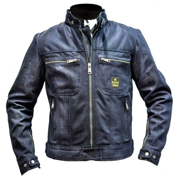 Blouson Moto Helstons Genesis Femme Mesh Bleu