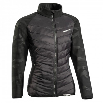 Blouson Moto Ixon Gotham Lady Noir Camo