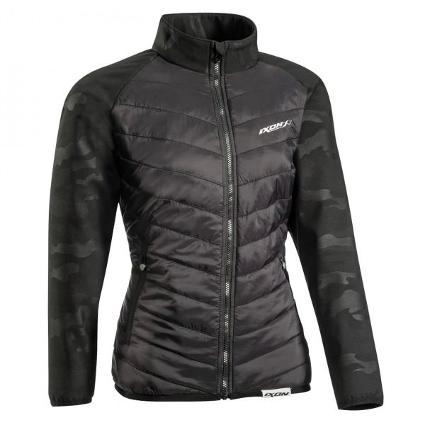 Blouson Moto Ixon Gotham Lady Noir Camo Blouson Moto Ixon Gotham Lady Noir Camo