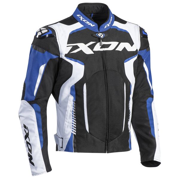 Blouson moto bleu noir Blouson moto bleu noir