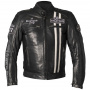 Blouson Moto Helstons Indy Leather Rag Blue White