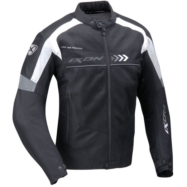 Blouson Moto Ixon Alloy Noir Gris