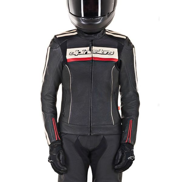 Alpinestars Stella Dyno V2 Black Stone Red