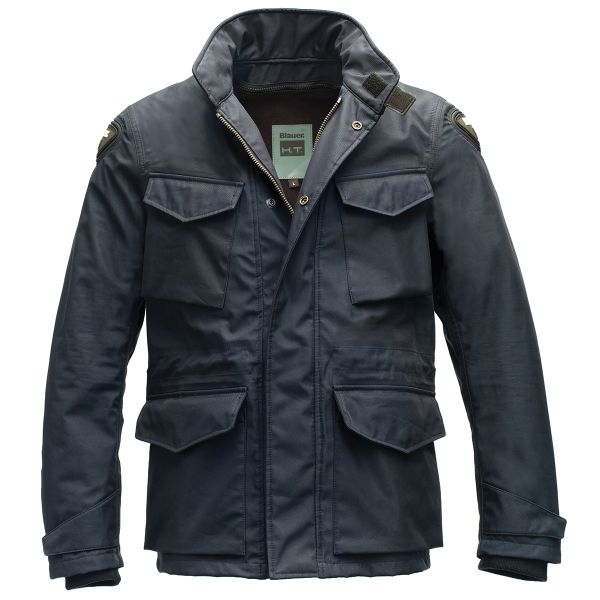 Veste Moto Blauer Logan Bleu