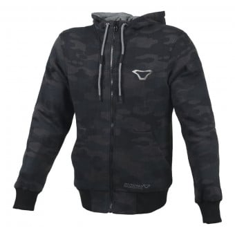 Blouson Moto Macna Nuclone Camo Black Grey