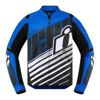 Blouson Moto ICON Overlord SB2 Bleu