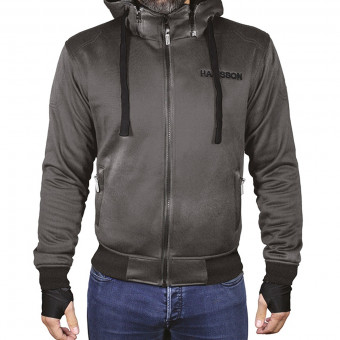Blouson Moto HARISSON Patriot Anthracite