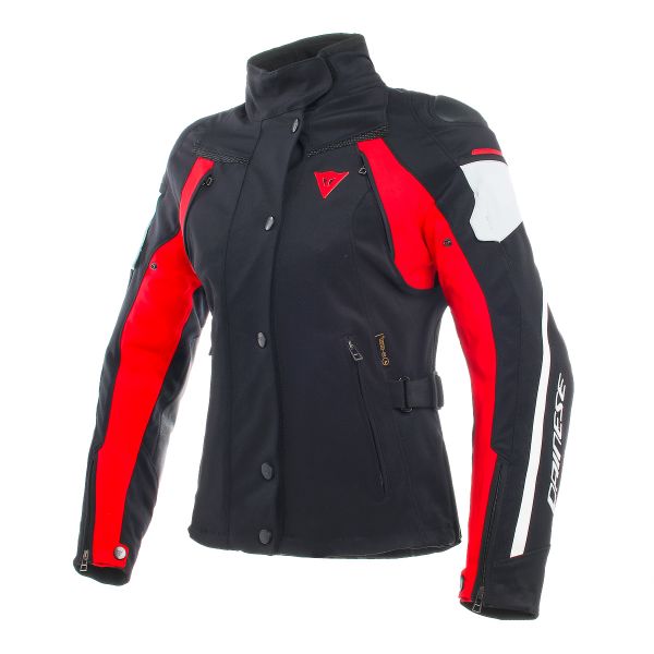 Blouson Moto Dainese Rain Master Lady D-Dry Black Grey Red